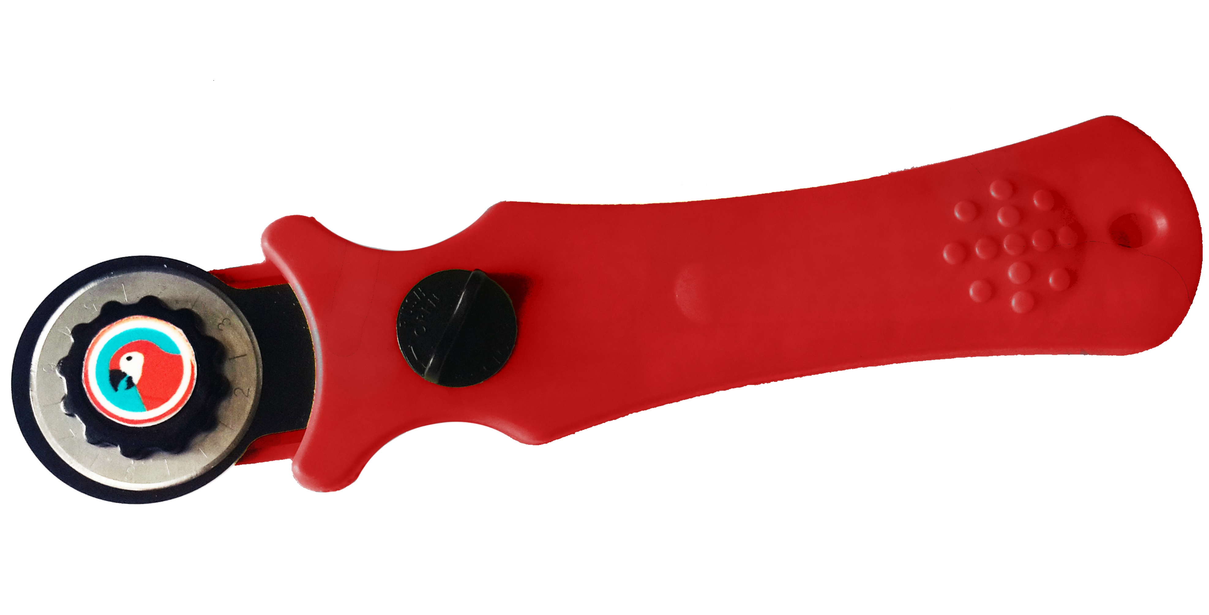 Parrot Craft Knife Rotary Cutter Plastic Red
