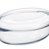 Pyrex – Essentials Glass Oval Casseroles Sticker Version With Lid – 3 Litre Pyrex – Essentials Glass Oval Casseroles Sticker Version With Lid – 3 Litre