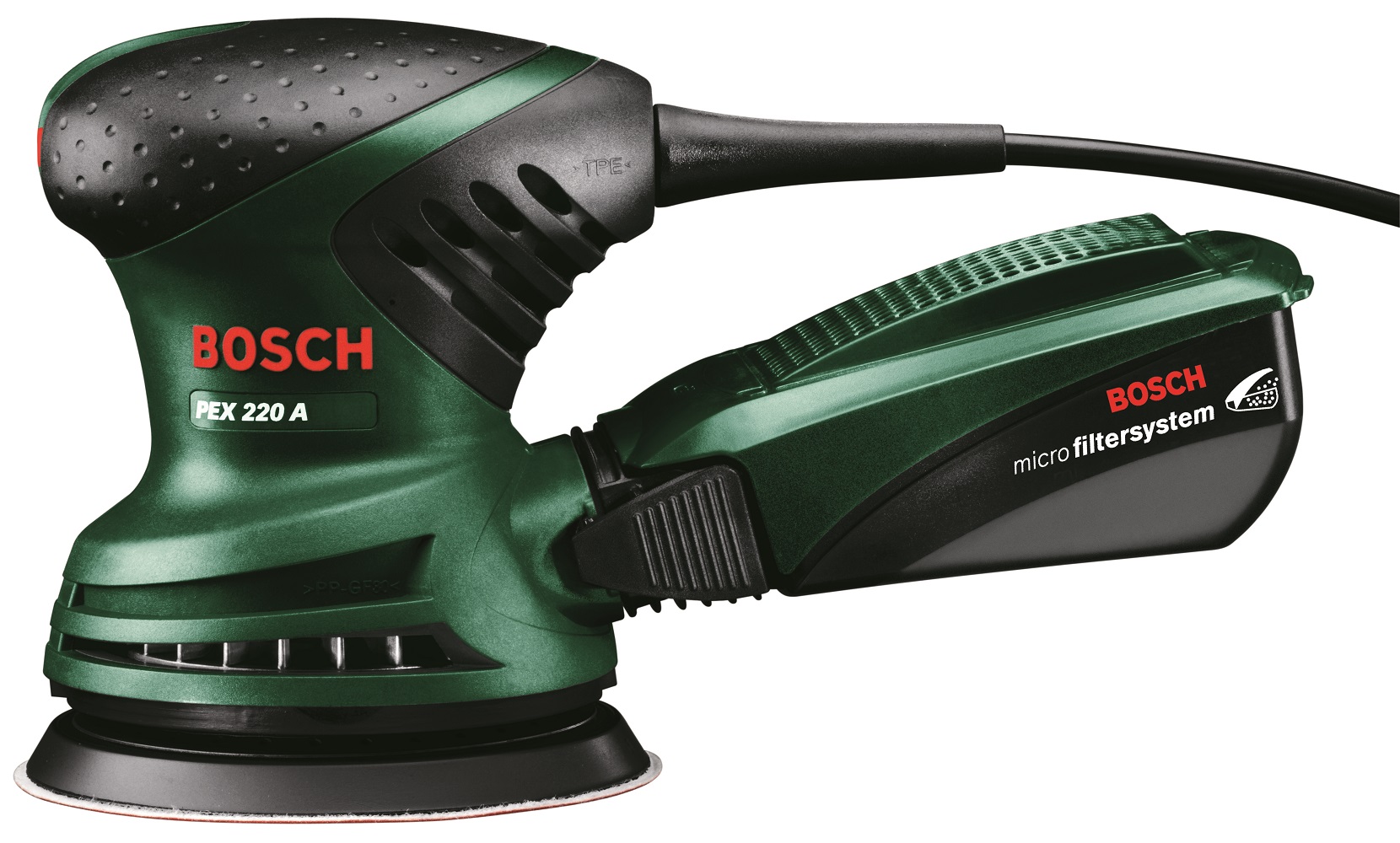 Bosch Random Orbit Sander(Model: PEX 220 A)