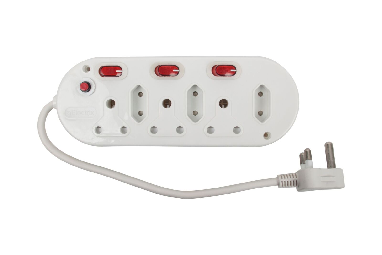 Nexus – Multi Plug – 3 x 16A- 3 x 5A Switch