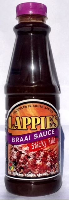 Lappies Braai Sauce – Sticky Rib – 750ml