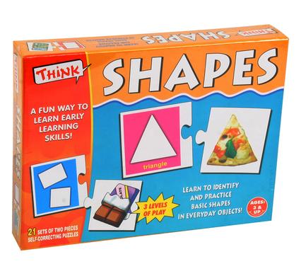 Think Kids Educational Learning Games – Shapes Edition