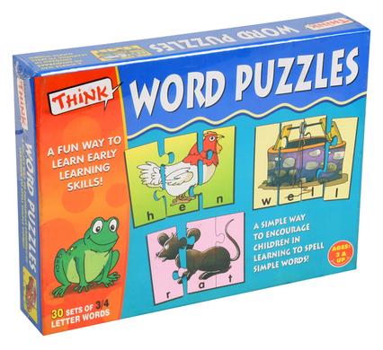 Think Kids Educational Learning Games – Word Puzzles Edition