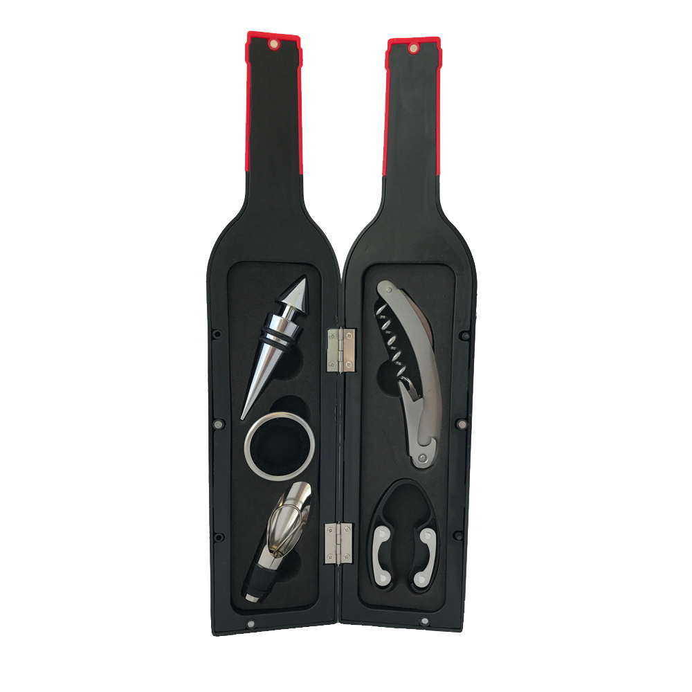 5-Piece Wine Accessory Bottle Set / Kit