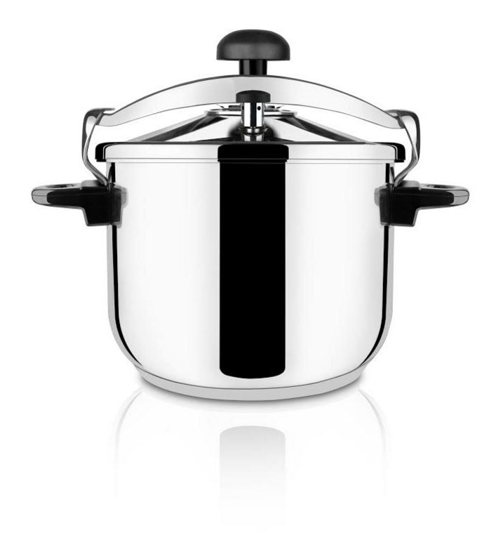 Taurus – Ontime Classic Stainless Steel Pressure Cooker – 8 Litre