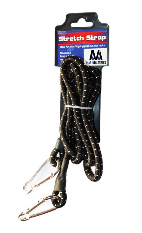 Heavy Duty Bungee with Carabiner Clips (Stretch Strap)