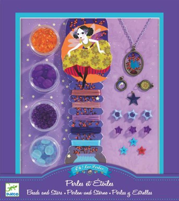 Djeco Beads – Pearls & Stars