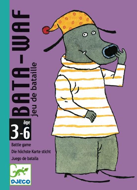 Djeco Card Games – Bata-waf (Battle Game)