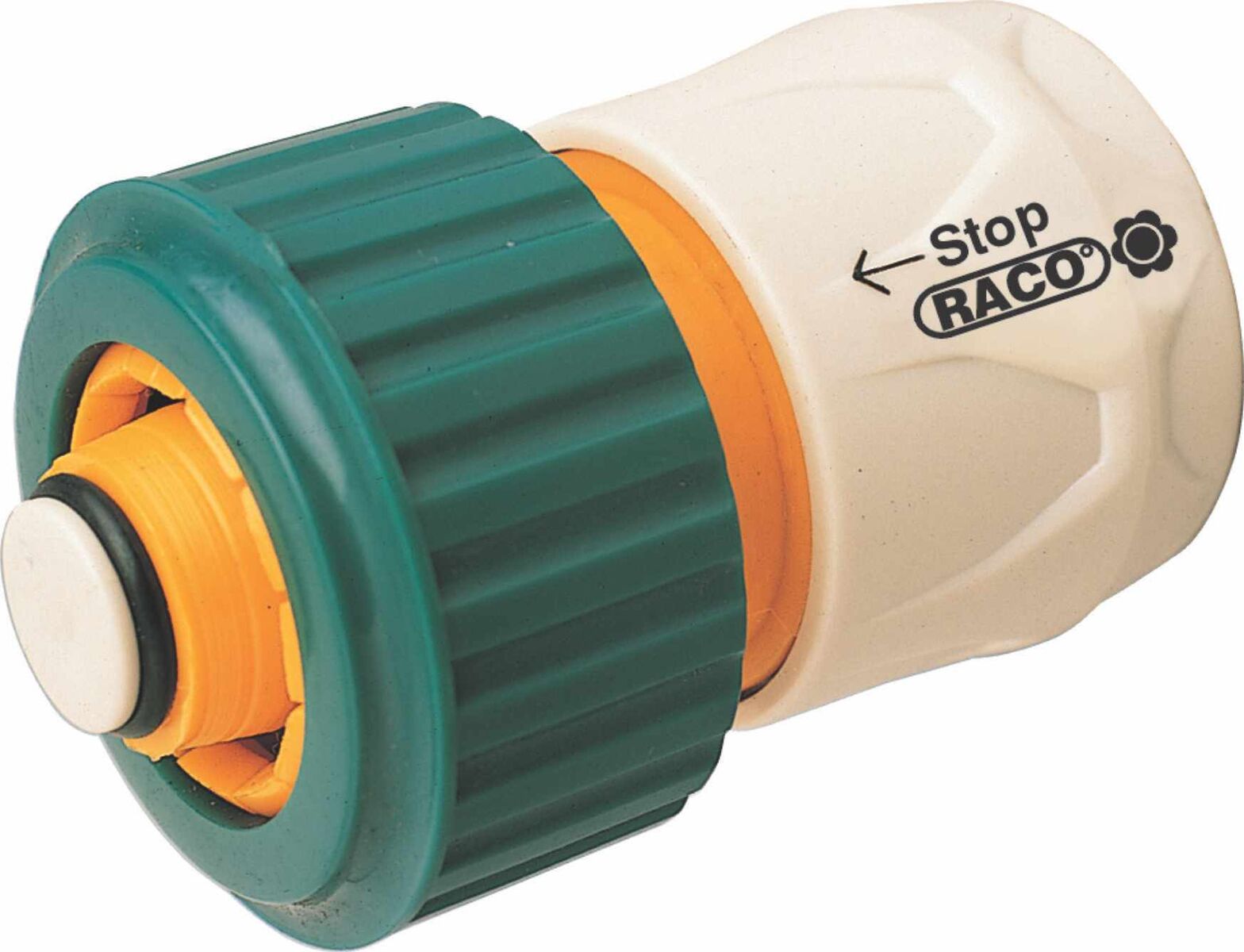 Raco – Hose Water Stop Connector 3/4 Three Jaw Grip
