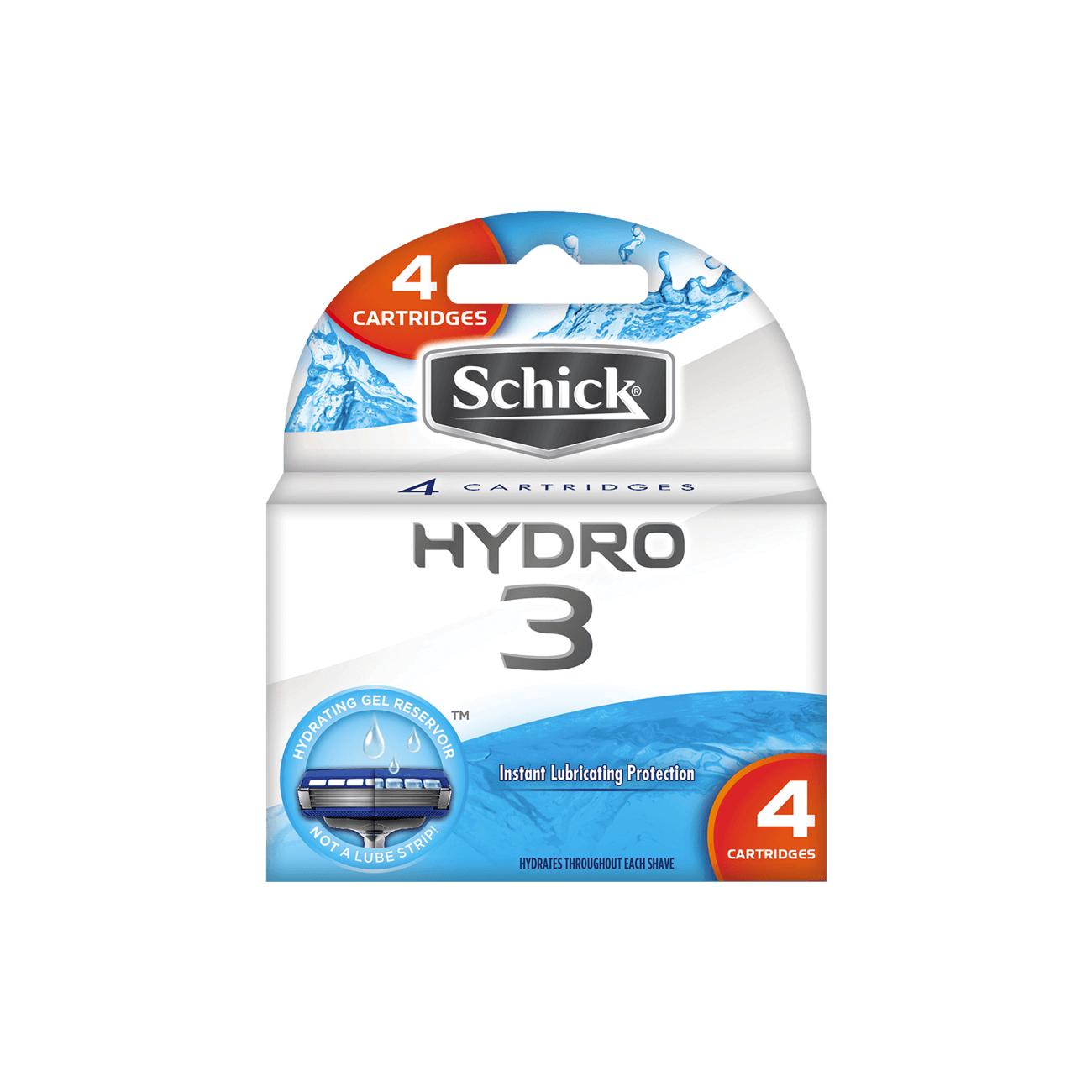 Schick Hydro 3 Refills 4’s