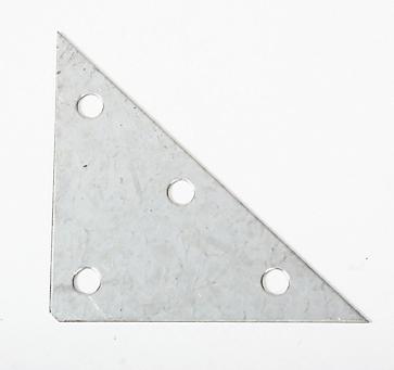 Triangle Brace/Hang Plate Galv.100 X 70 X 70mm