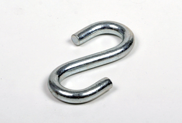 S-Hook Nickel Plate – 6mmx50mm