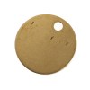Key Tag Brass Round 32mm Diameter Key Tag Brass Round 32mm Diameter