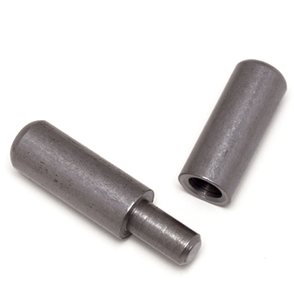 Hinge Bullet 70mmx12mm Bright Steel