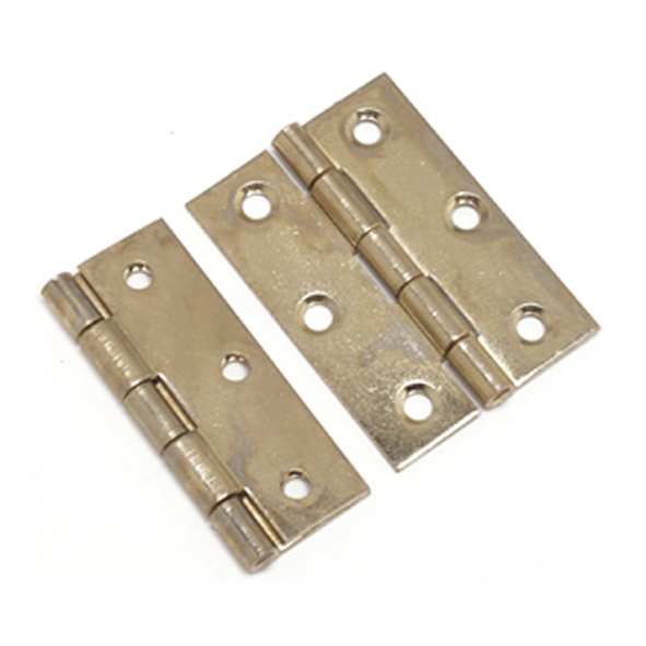 Hinge Butt Brass Plated 64mm