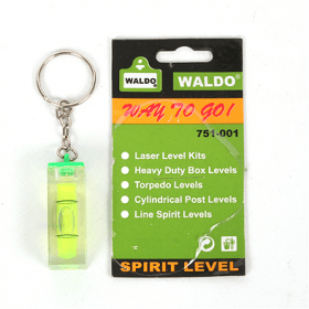 Level Vial + Key Ring Waldo