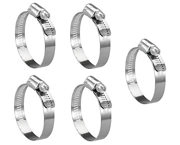 Hose Clamp – Stainless Steel Band. 17-38mm  #GS16  (5/Pack)