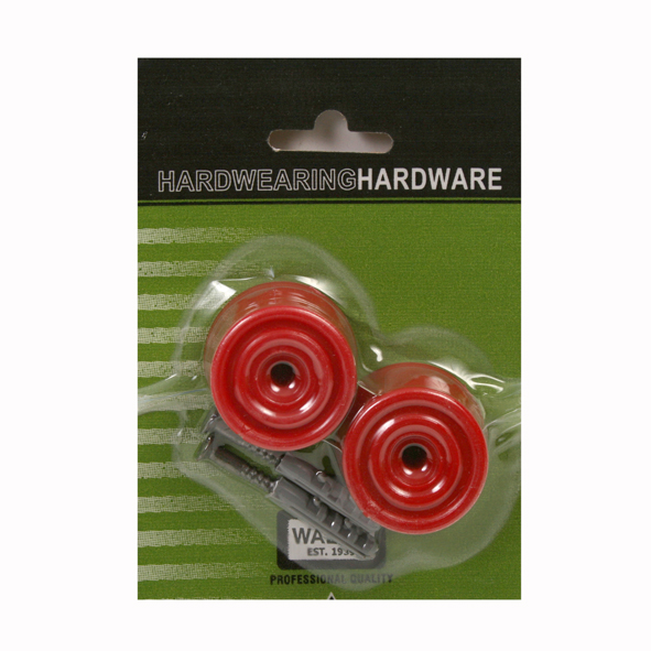 Door Stop Round – Red