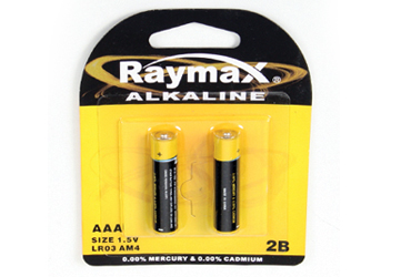Battery Raymax Alkaline AAA Card-2