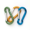 Shackle Spring Link Alum Asst Col 6X60mm Shackle Spring Link Alum Asst Col 6X60mm