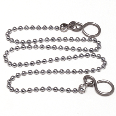 Chain Bath Ball Type 420mm C/W Rings N.P