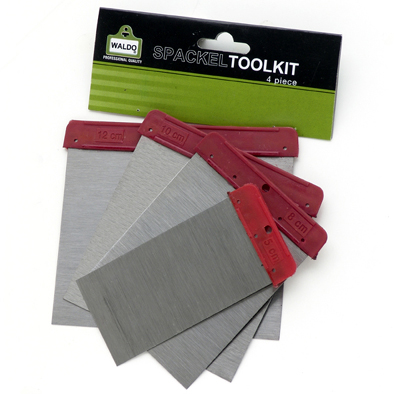 Spackle Tool Set 4Pce Waldo