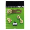 Hasp + Staple Brass Plated Light 75mm Hasp + Staple Brass Plated Light 75mm