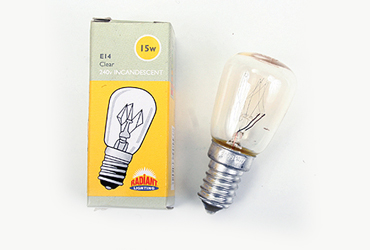 Lamp Pygmy 240V Clear 15W S-Es Radiant S