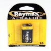 Battery Raymax Alkaline 9V Rectangle Card-1 Battery Raymax Alkaline 9V Rectangle Card-1
