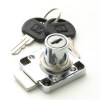 Drawer Lock Cyl.Type Chrom #138 Evergood Drawer Lock Cyl.Type Chrom #138 Evergood