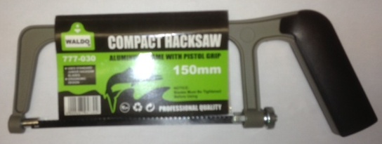 Saw Hack Compact Alum.150mm Pistol Waldo