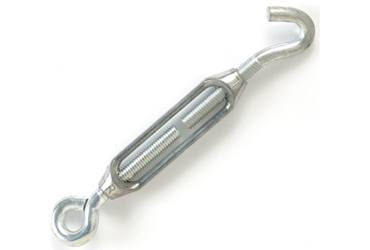 Turnbuckle Hook+ Eye 10mmx190mm Nickle Plated