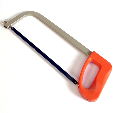 Saw Hack Sq.Frame Orange Pvc Handle
