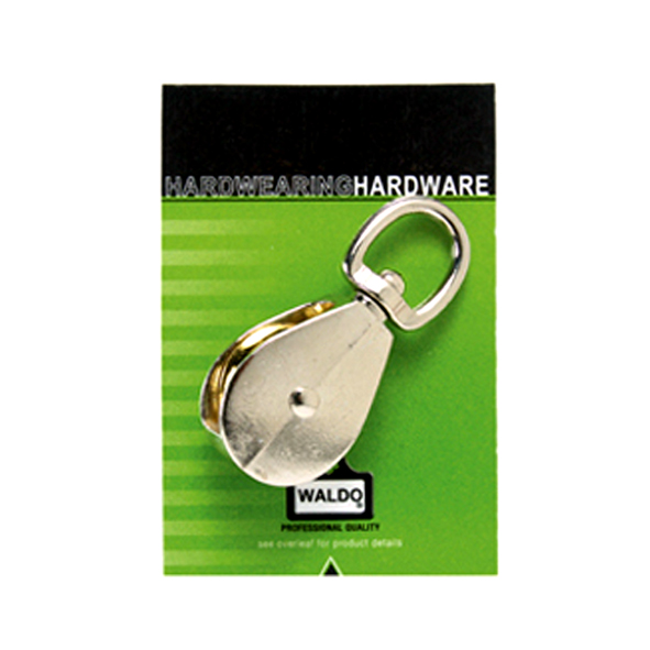 Awning Pulley 38mm Single Waldo – Card