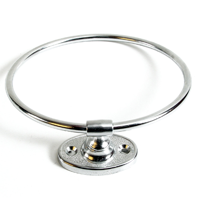 Towel Ring Round Chrome Waldo