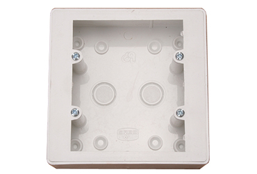 Wall Mount Box-Surface Fit- 4X4 – White