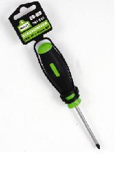 Screwdriver Waldo Cr-Mo Pozi #1X80mm Brass Plated