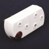 Multiplug Adaptor Horiz. Wht. 2X16 Amp Multiplug Adaptor Horiz. Wht. 2X16 Amp