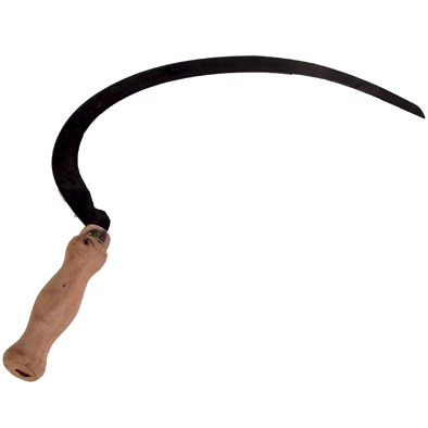 Sickle 400mm #2 – Wooden Handle