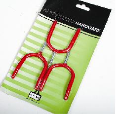 Storage Hook Pvc Coat-8mm- Y (Card/2)