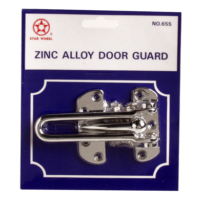 Door Guard Wishbone Type Nickel Plated