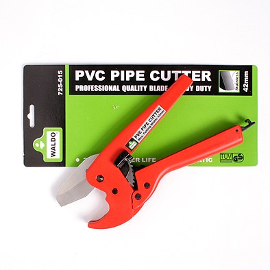 Pipe Cutter Pro.Ratchet Pvc.42mm Waldo