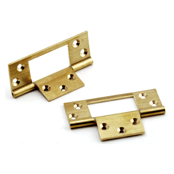 Hinge Flush/Sinkless Brass 100mmx41mm