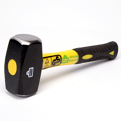 Hammer Club 1.1Kg Waldo Poly Hnd.Blk/Yel