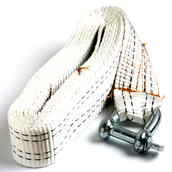 Tow Strap Braided 3Mx50mm W/Shackle-Hpac