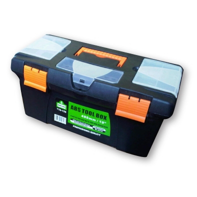 Toolbox Abs Black Orange 395X235X175-H