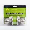 Door Lock Set Round .Knob+Cylinder S-Steel Door Lock Set Round .Knob+Cylinder S-Steel