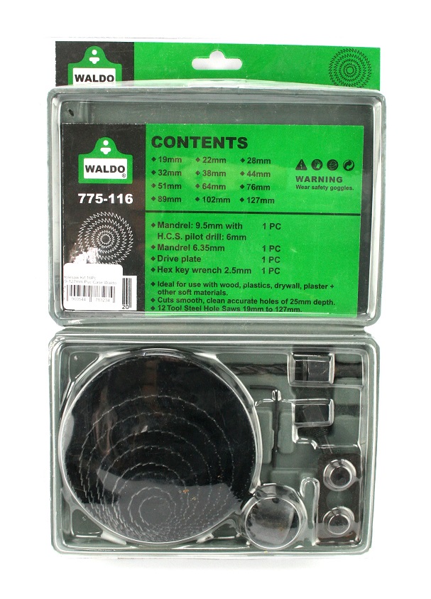 Holesaw Kit (16 Piece)