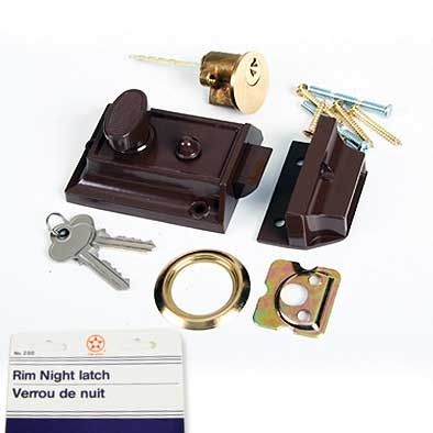 Night Latch Brown Epoxy Starwheel Blst