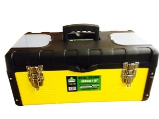 Toolbox Metal+Abs Blk/Yel 400X200X180-H